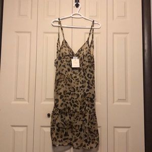 Woman’s Leopard Cover Up, Medium